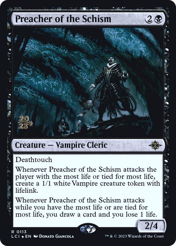 Preacher of the Schism (PLCI-113S) - The Lost Caverns of Ixalan Promos Foil