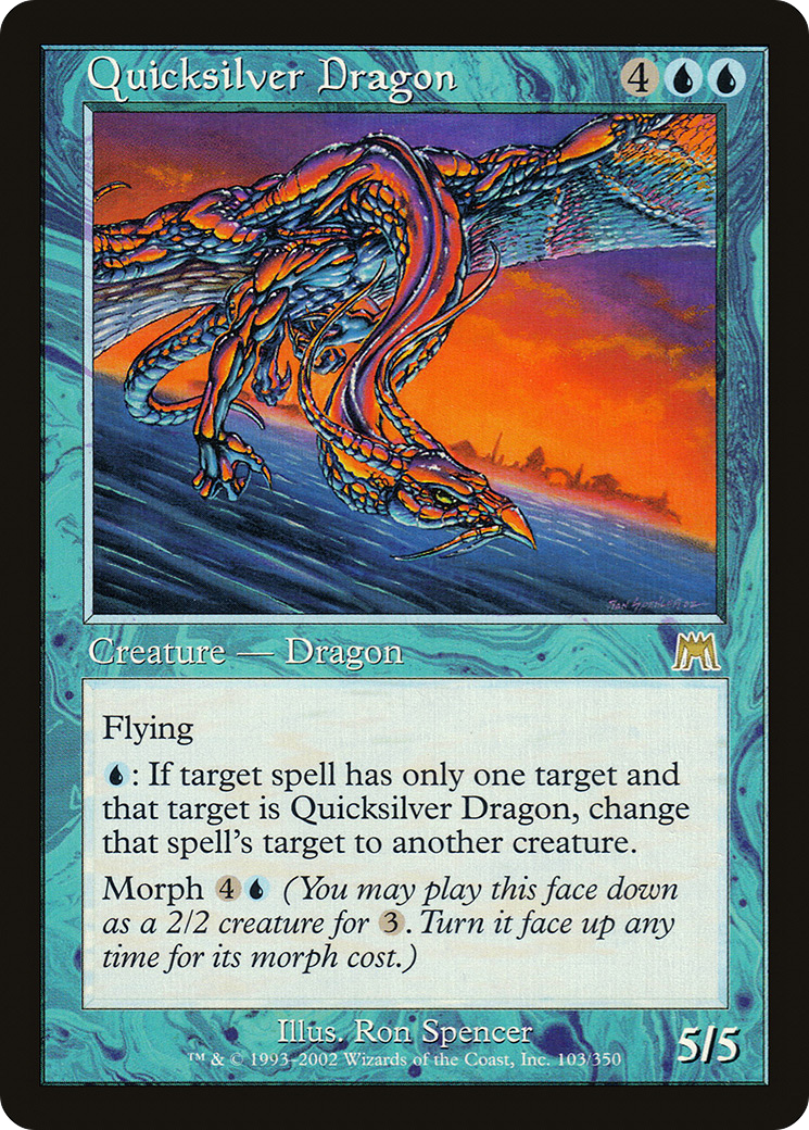 Quicksilver Dragon (ONS-103) - Onslaught