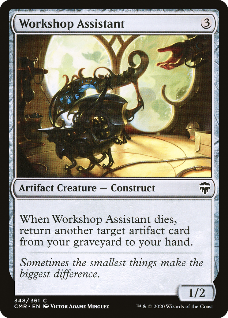 Workshop Assistant (CMR-348) - Commander Legends Foil