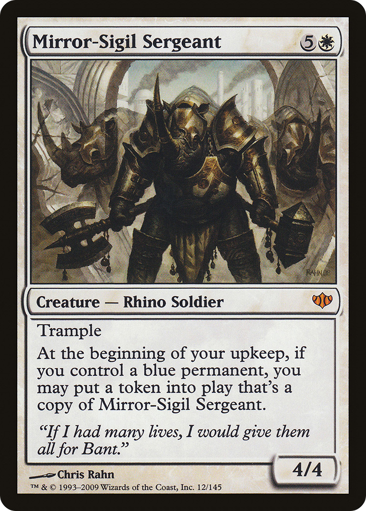 Mirror-Sigil Sergeant (CON-012) - Conflux