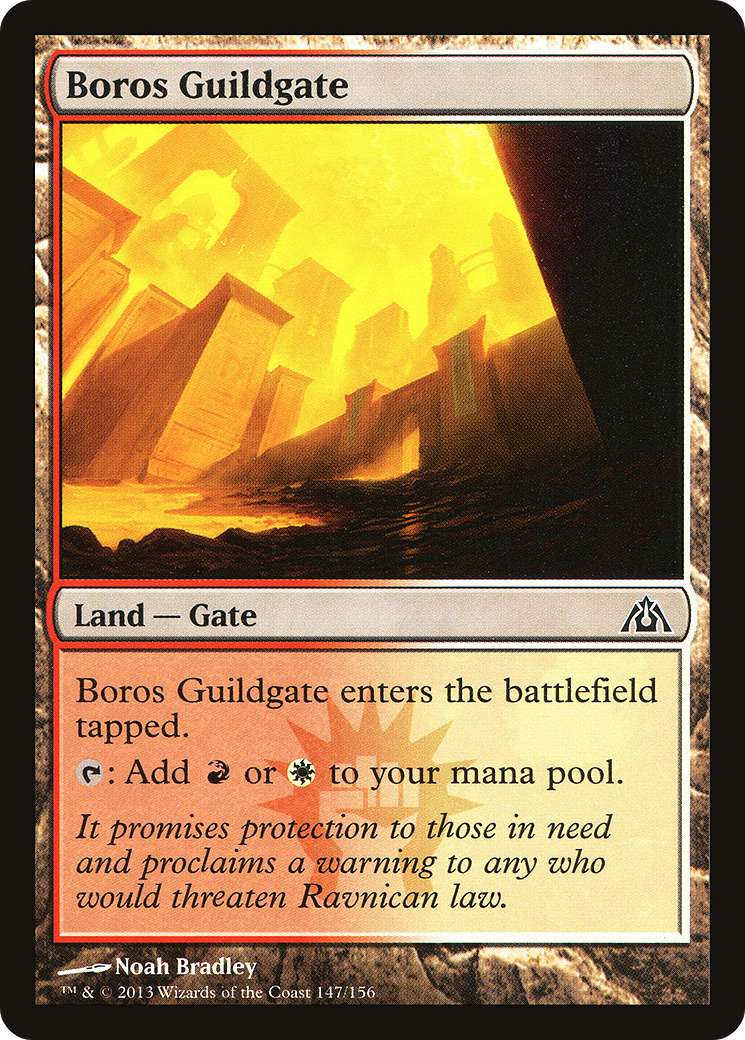 Boros Guildgate (DGM-147) - Dragon's Maze