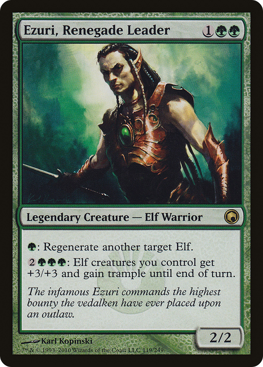 Ezuri, Renegade Leader (SOM-119) - Scars of Mirrodin