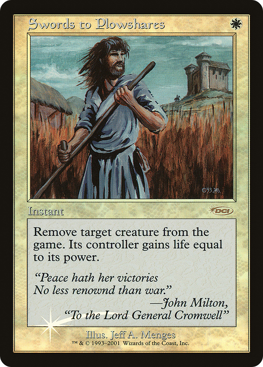 Swords to Plowshares (F01-006) - Friday Night Magic 2001 Foil