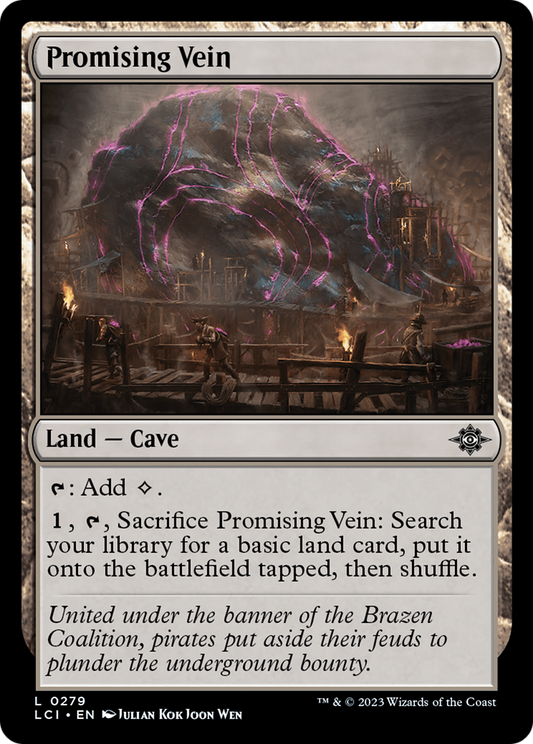 Promising Vein (LCI-279) - The Lost Caverns of Ixalan Foil