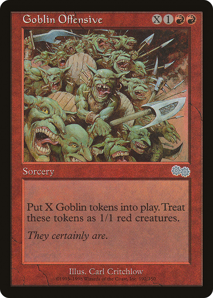 Goblin Offensive (USG-192) - Urza's Saga