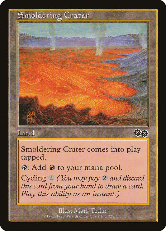 Smoldering Crater (USG-328) - Urza's Saga