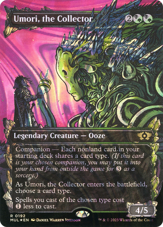 Umori, the Collector (MUL-192) - Multiverse Legends: (Showcase) (Borderless) Foil