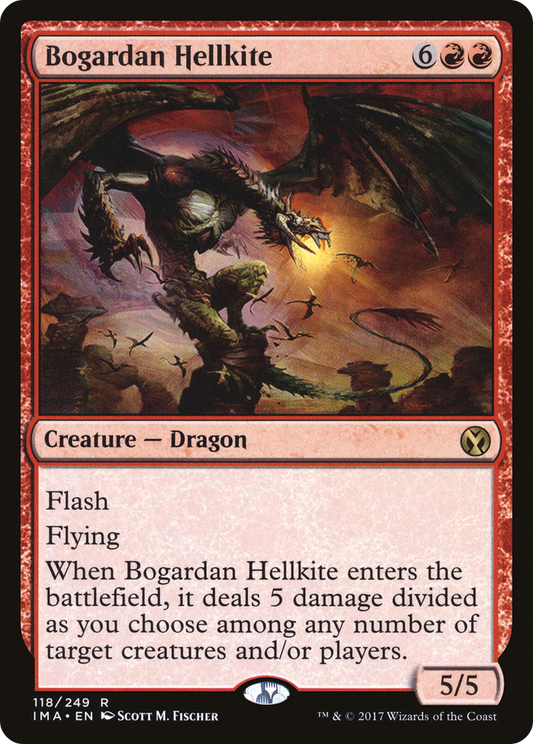 Bogardan Hellkite (IMA-118) - Iconic Masters Foil