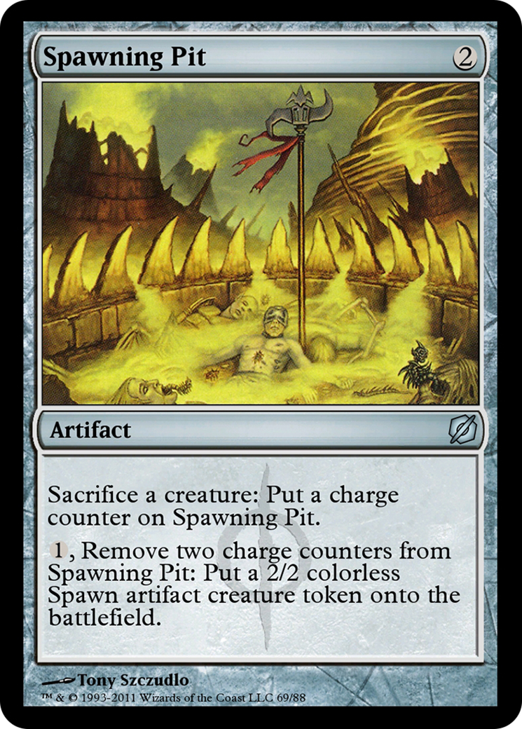 Spawning Pit (TD2-069) - Duel Decks: Mirrodin Pure vs. New Phyrexia