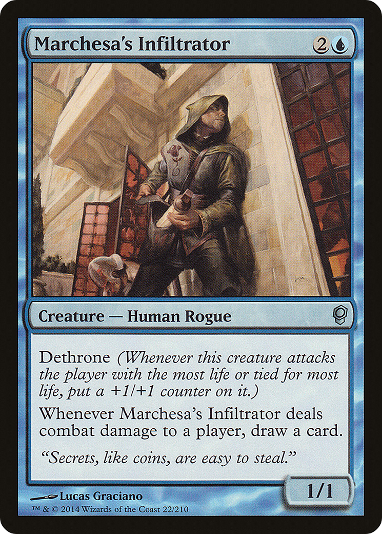 Marchesa's Infiltrator (CNS-022) - Conspiracy Foil