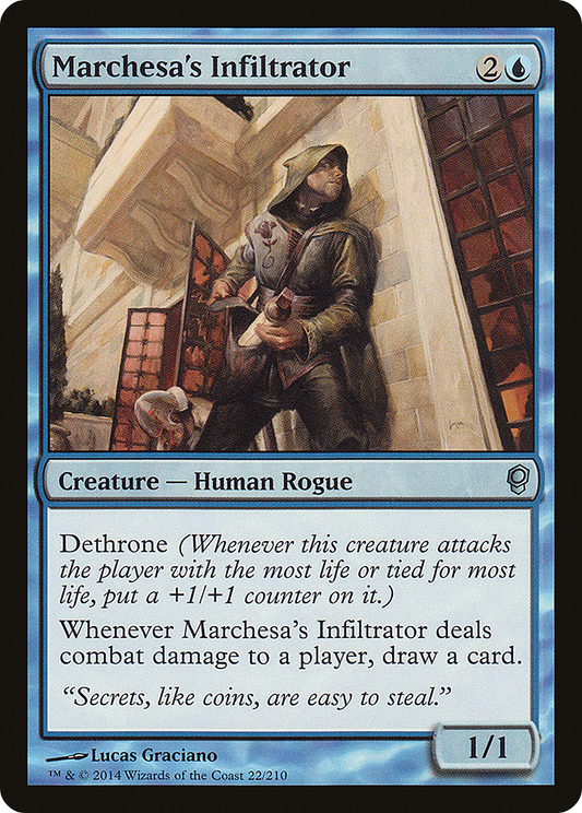 Marchesa's Infiltrator (CNS-022) - Conspiracy Foil