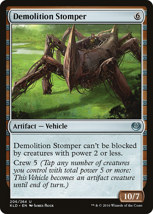 Demolition Stomper (KLD-206) - Kaladesh Foil