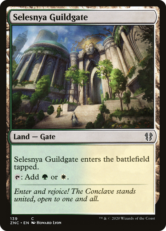 Selesnya Guildgate (ZNC-139) - Zendikar Rising Commander