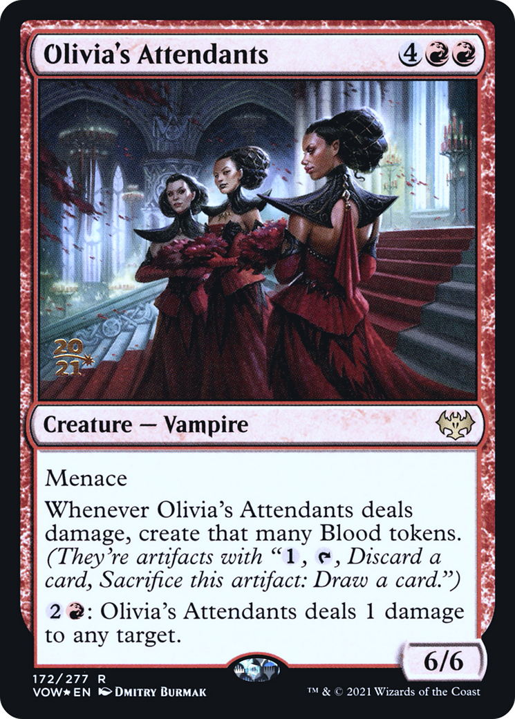 Olivia's Attendants (PVOW-172S) - Innistrad: Crimson Vow Promos Foil