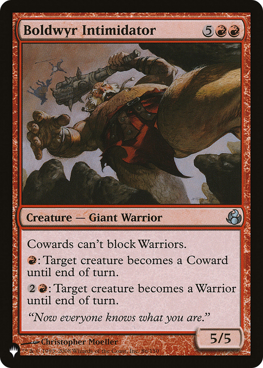 Boldwyr Intimidator (LIST-MOR-86) - The List