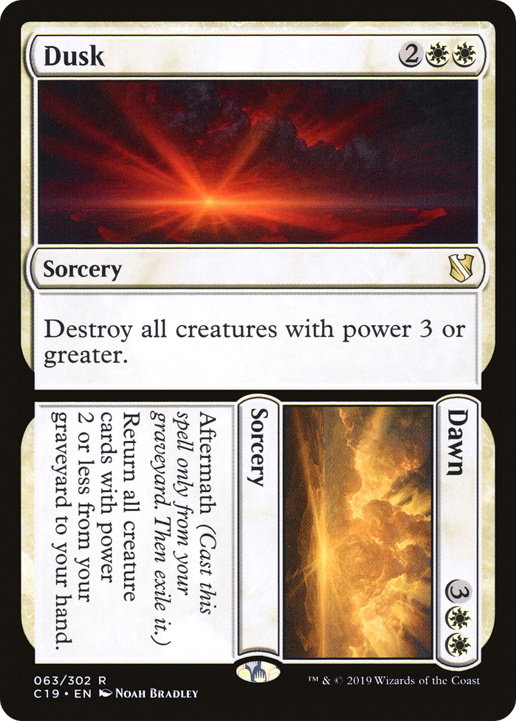 Dusk // Dawn (C19-063) - Commander 2019