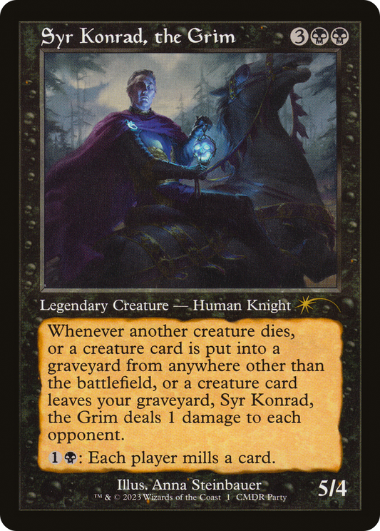 Syr Konrad, the Grim (PW23-005) - Wizards Play Network 2023