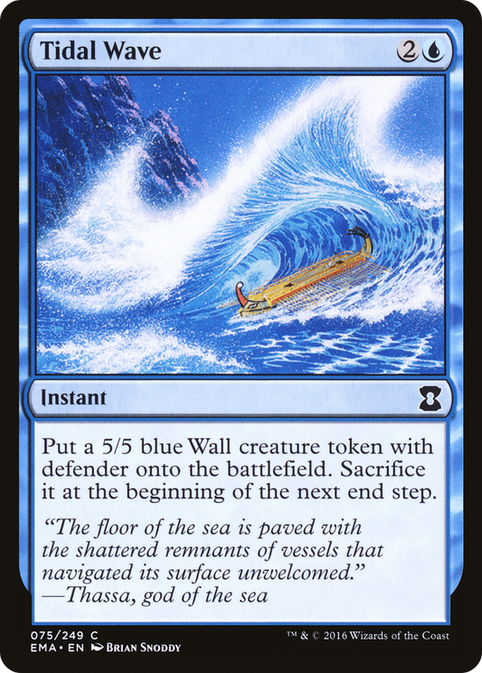 Tidal Wave (EMA-075) - Eternal Masters Foil