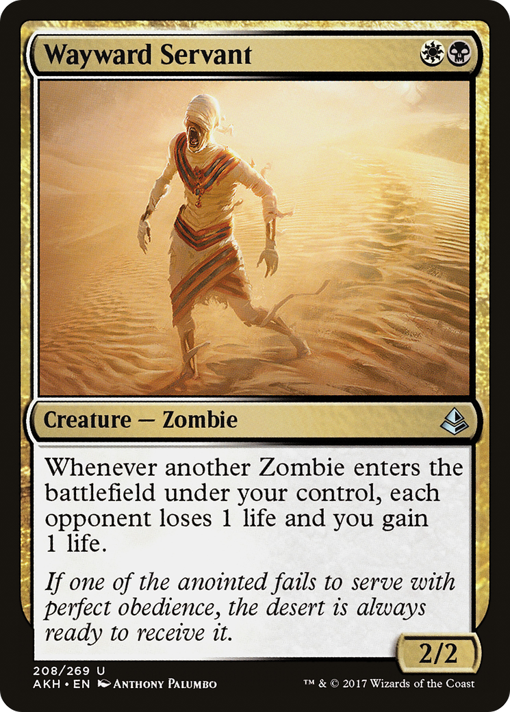 Wayward Servant (AKH-208) - Amonkhet