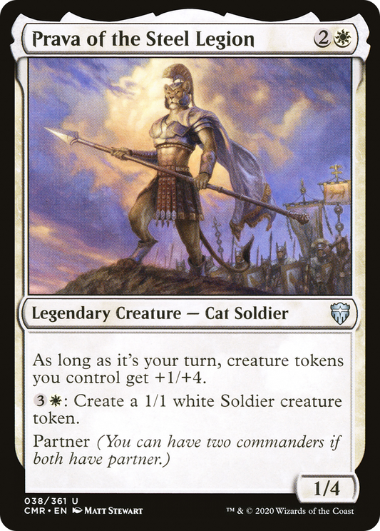 Prava of the Steel Legion (CMR-038) - Commander Legends Foil