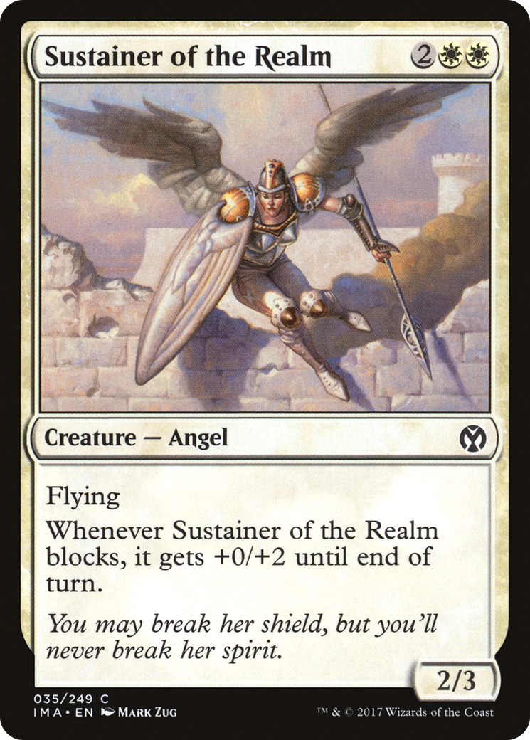 Sustainer of the Realm (IMA-035) - Iconic Masters