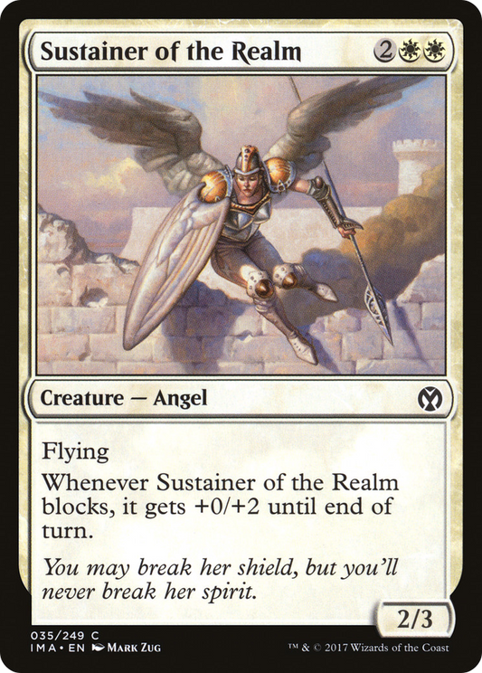 Sustainer of the Realm (IMA-035) - Iconic Masters Foil