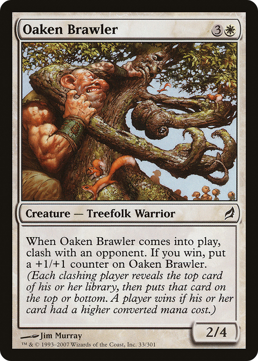 Oaken Brawler (LRW-033) - Lorwyn