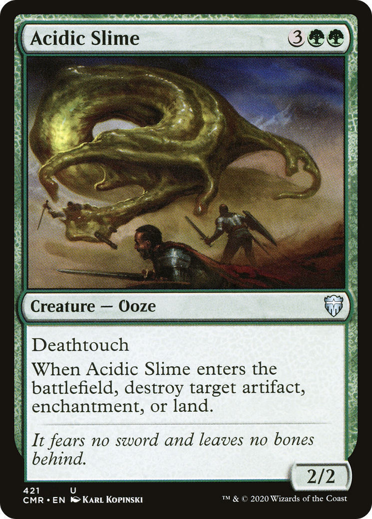 Acidic Slime (CMR-421) - Commander Legends