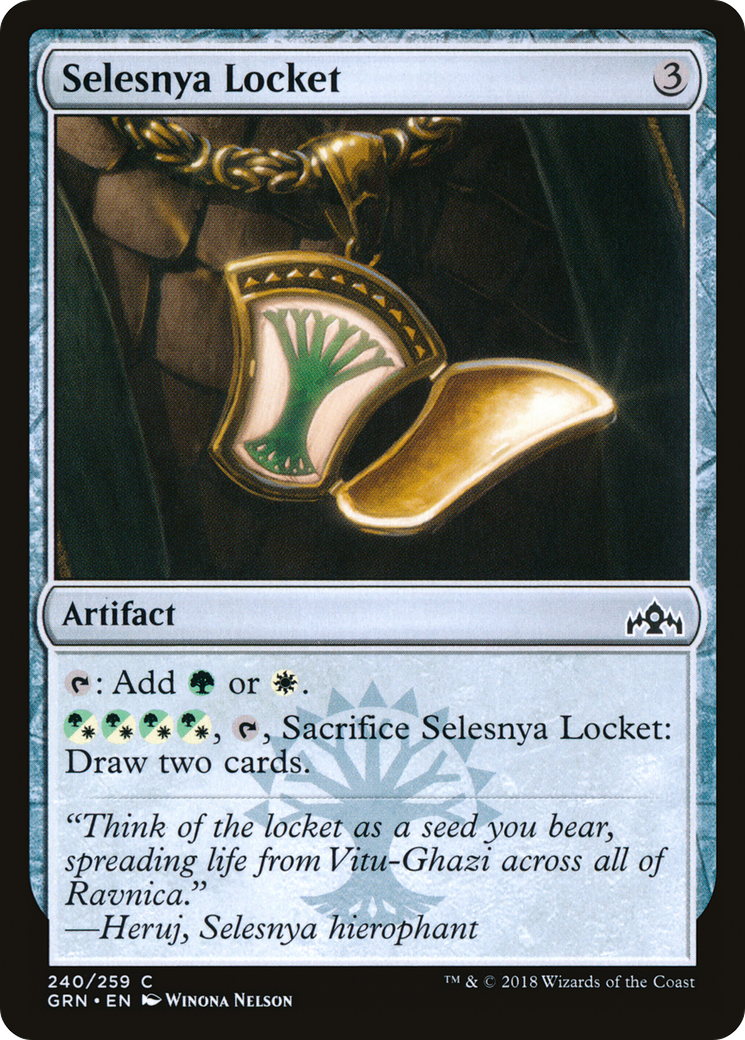 Selesnya Locket (GRN-240) - Guilds of Ravnica Foil