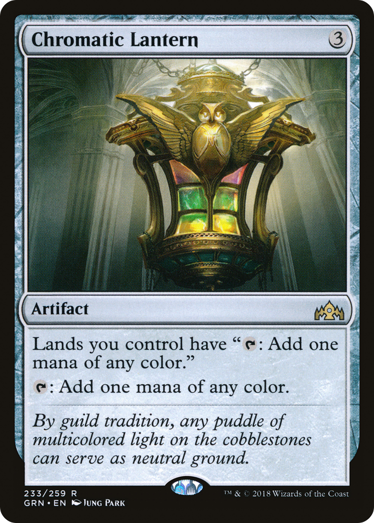 Chromatic Lantern (GRN-233) - Guilds of Ravnica Foil