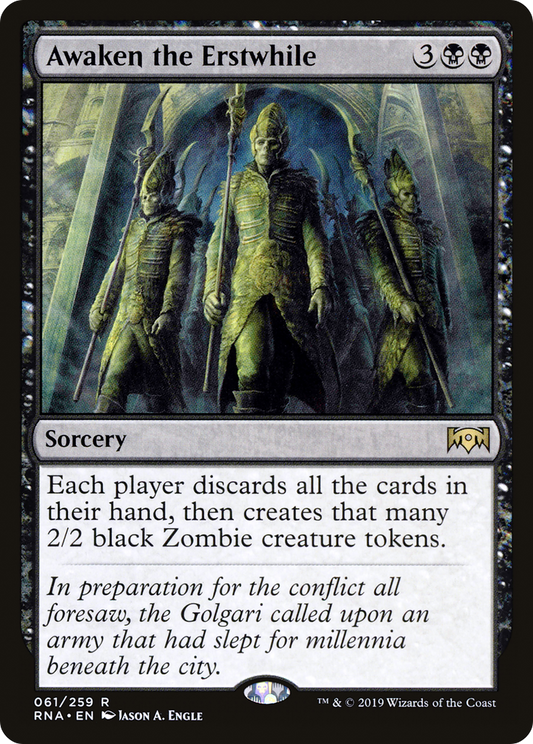 Awaken the Erstwhile (RNA-061) - Ravnica Allegiance