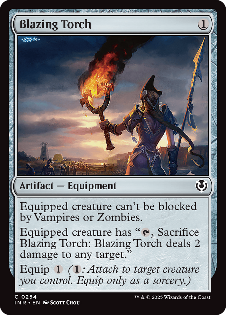 Blazing Torch (INR-254) - Innistrad Remastered