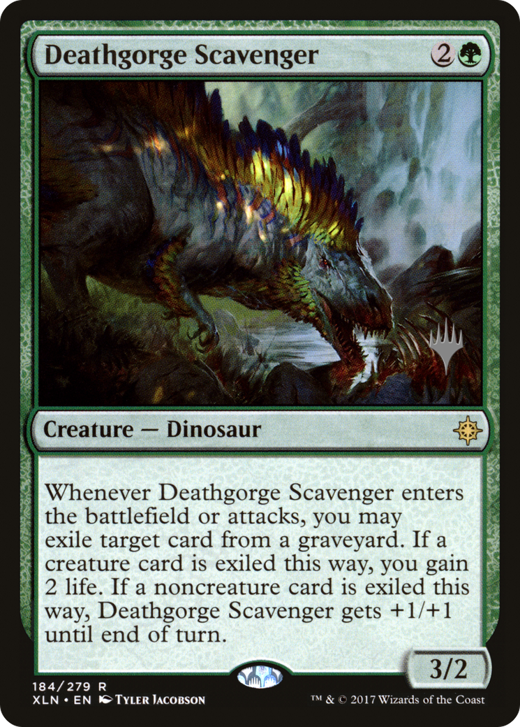 Deathgorge Scavenger (PXLN-184P) - Ixalan Promos