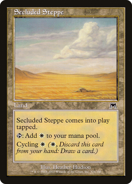 Secluded Steppe (ONS-324) - Onslaught Foil