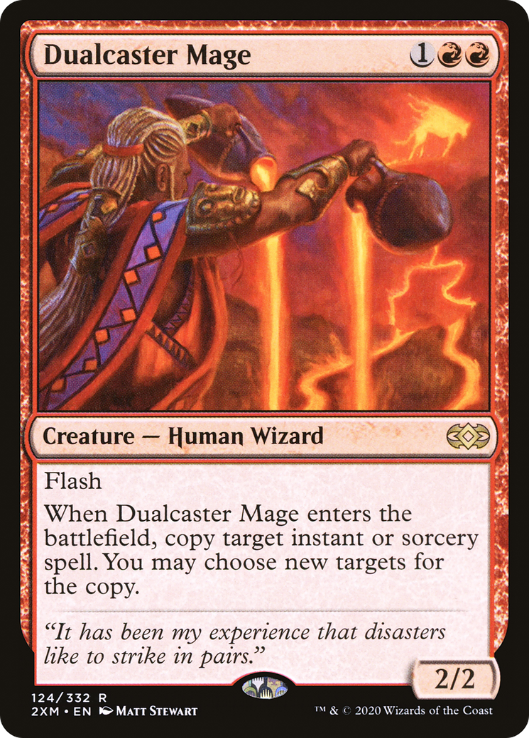 Dualcaster Mage (2XM-124) - Double Masters