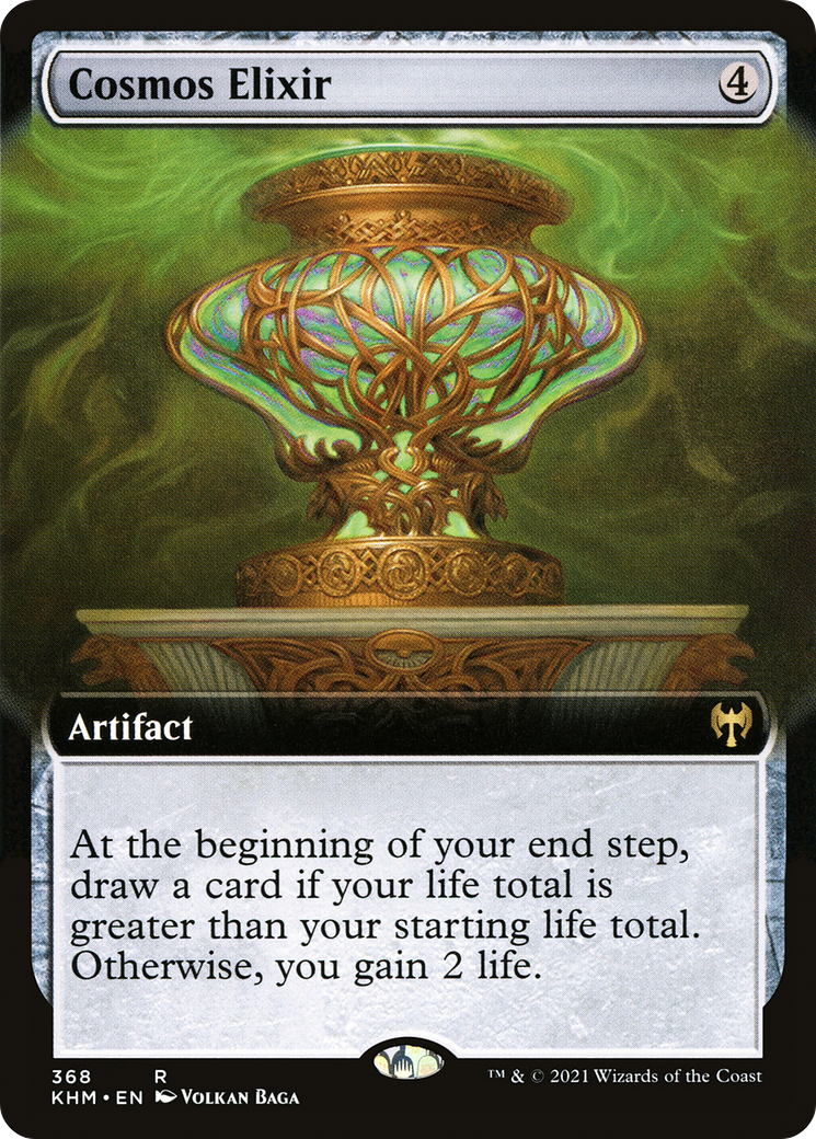 Cosmos Elixir (KHM-368) - Kaldheim: (Extended Art) Foil