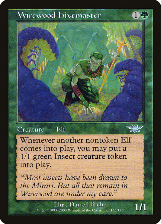 Wirewood Hivemaster (LGN-145) - Legions Foil