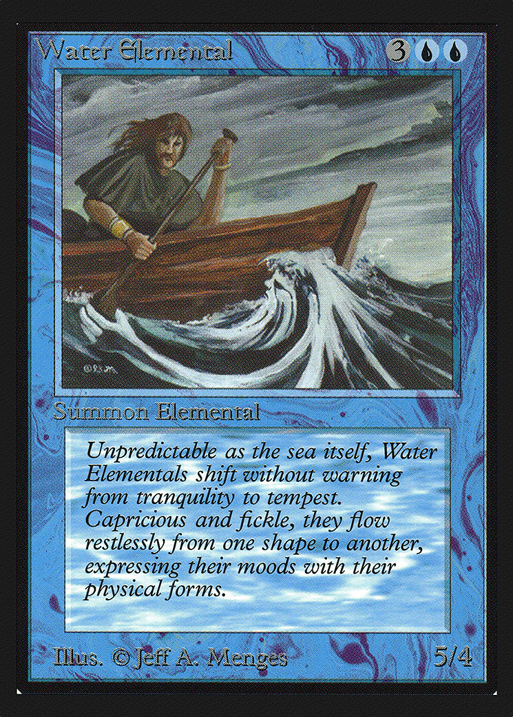 Water Elemental (CED-092) - Collectors' Edition