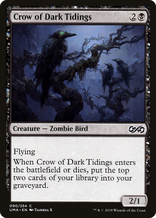 Crow of Dark Tidings (UMA-090) - Ultimate Masters