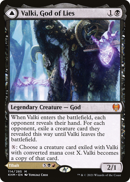 Valki, God of Lies // Tibalt, Cosmic Impostor (KHM-114) - Kaldheim