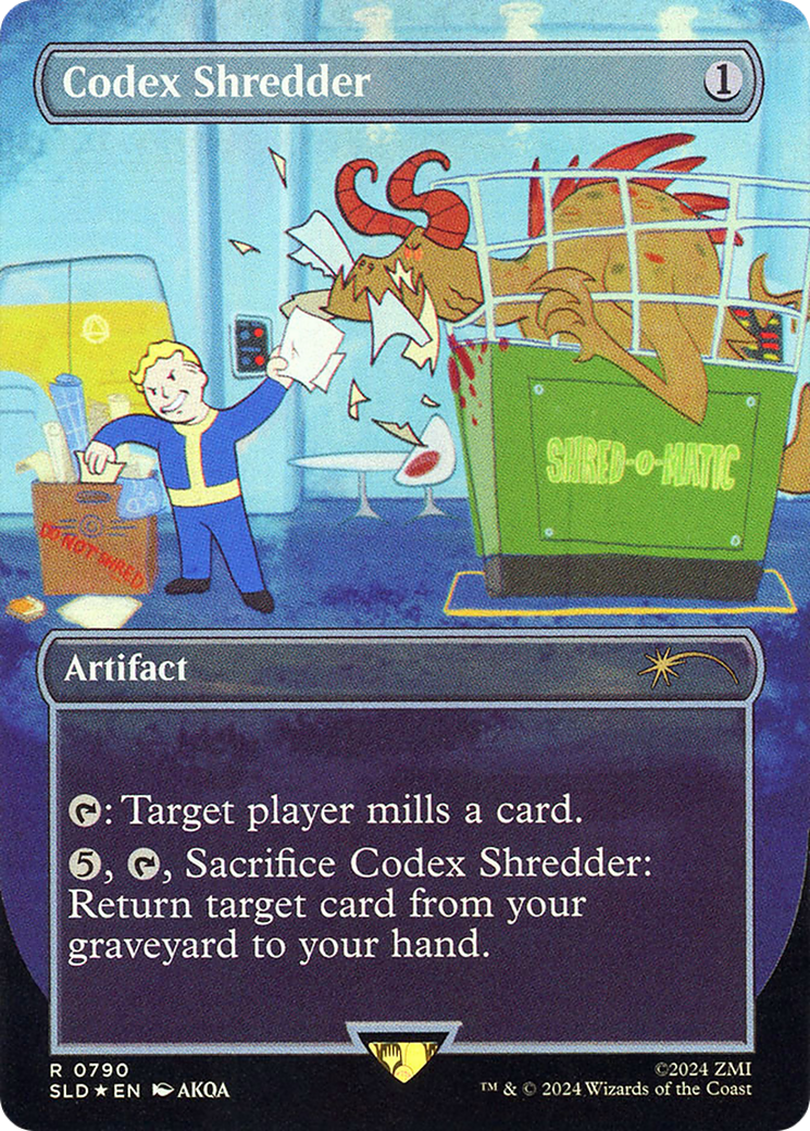 Codex Shredder (SLD-790) - Secret Lair Drop Foil