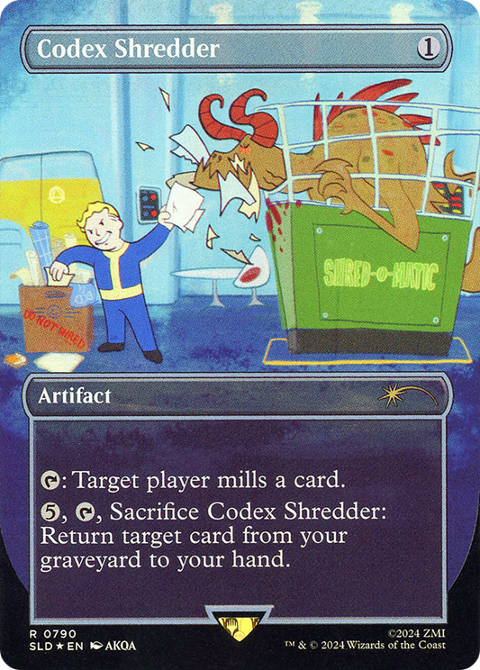 Codex Shredder (SLD-790) - Secret Lair Drop Foil