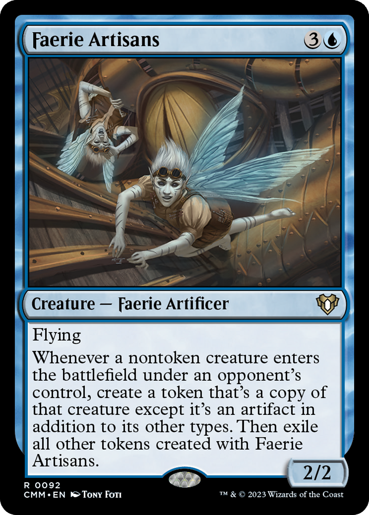Faerie Artisans  (CMM-092) - Commander Masters