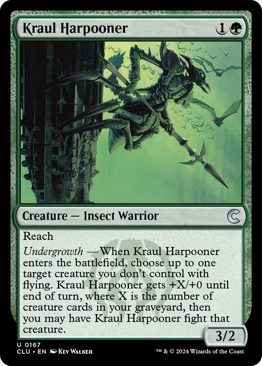 Kraul Harpooner (CLU-167) - Ravnica: Clue Edition