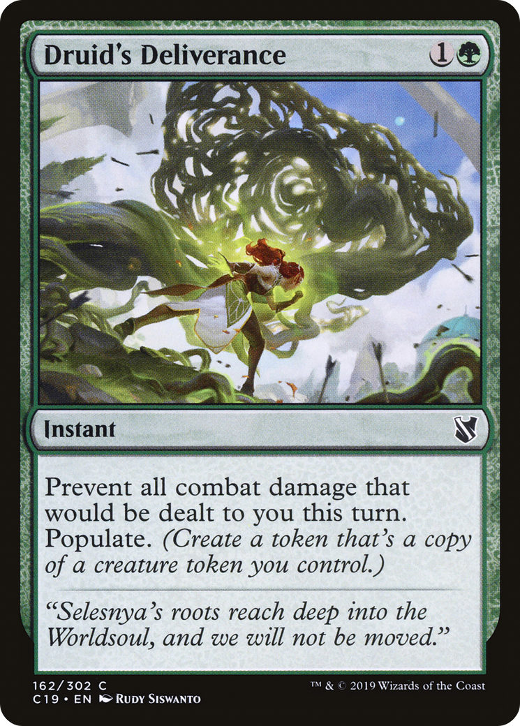 Druid's Deliverance (C19-162) - Commander 2019