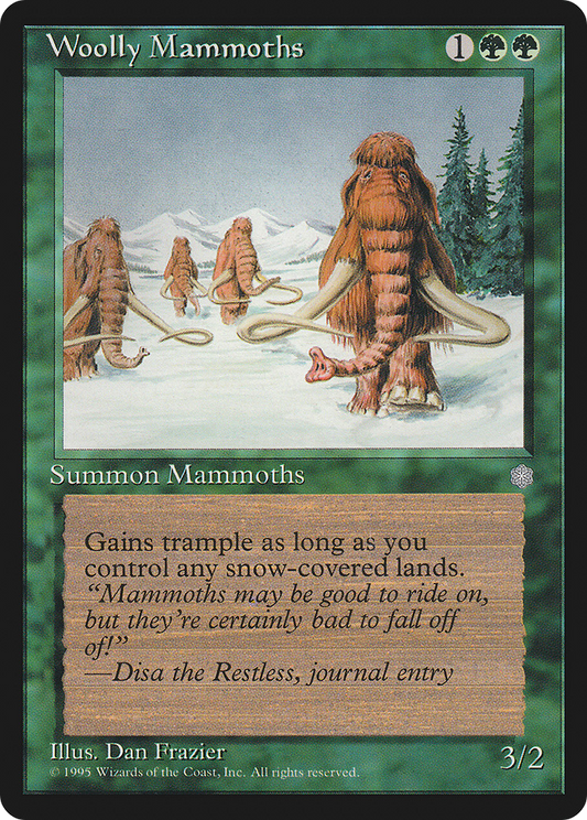 Woolly Mammoths (ICE-278) - Ice Age