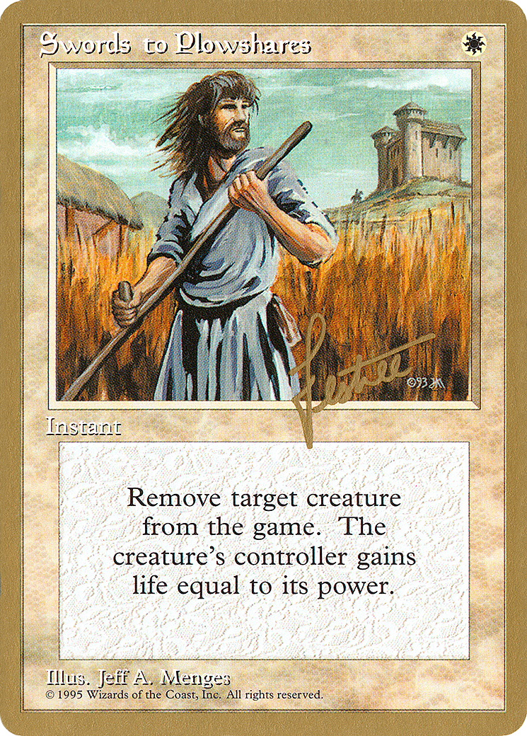 Swords to Plowshares (PTC-BL52) - Pro Tour Collector Set