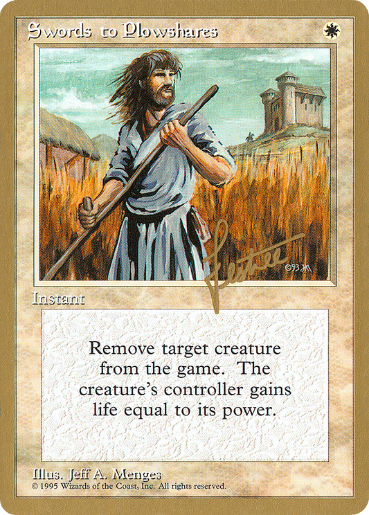 Swords to Plowshares (PTC-BL52) - Pro Tour Collector Set