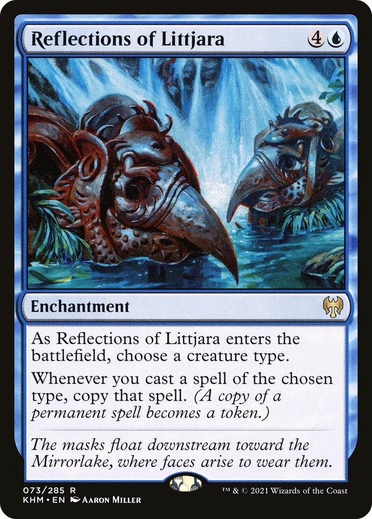 Reflections of Littjara (KHM-073) - Kaldheim Foil