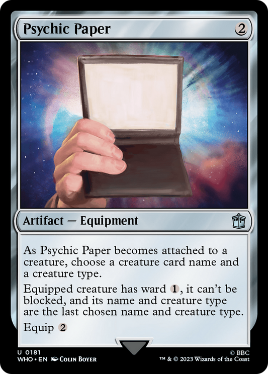 Psychic Paper (WHO-181) - Doctor Who